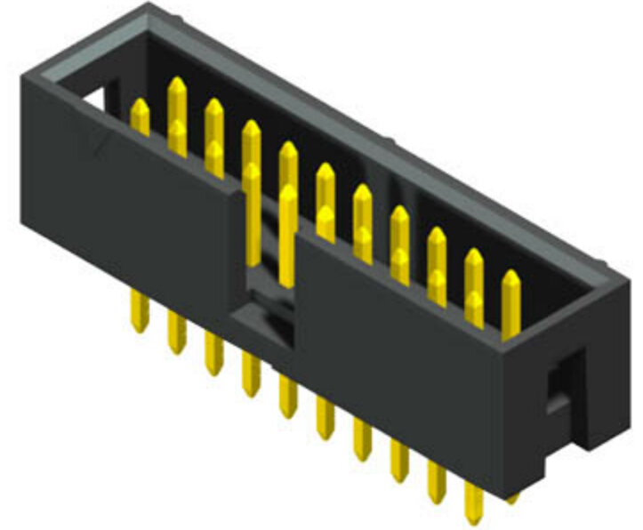 2.54mm 박스 헤더 커넥터 스트레이트