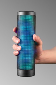 2016 portable led bluetooth speaker,bluetooth speaker with led light, led speaker RLS002