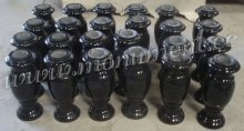 Black Granite Vase