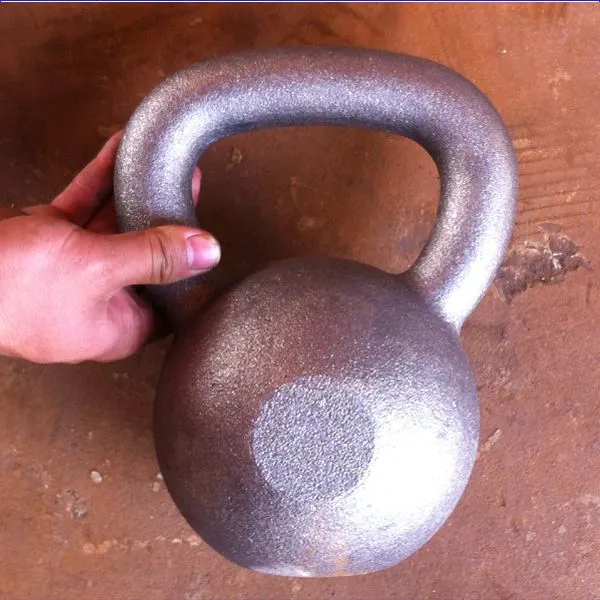 Fitness Black Painted/Power Coating Cast Iron Kettlebell