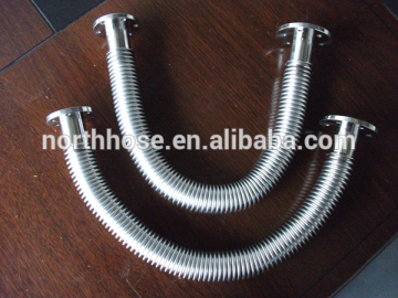 metal flexible hose with flange end