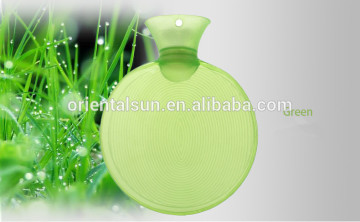 700ml BS round shape PVC hot wate bottle