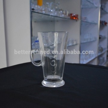 Drinking glass with logo