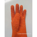 65cm long pvc coated gloves with chips