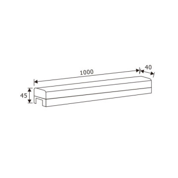 LEDER Lineær Varm Hvid 12W LED Wall Washer