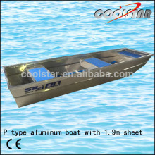 1.9mm thickness P type aluminum boat