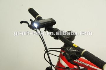 Waterpoof Solar Bicycle Led Light With Alarm