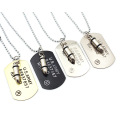 316l Stainless Custom Metal Blank Military Dog Tag