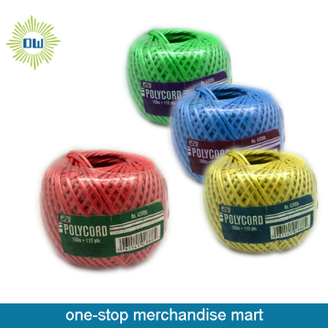 colored plastic rope