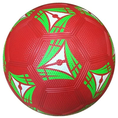Yellow Color High Quality Rubber Sporting Football