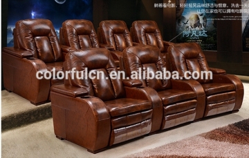 Genuine leather Combination Recliner Sofa Combination LS606D