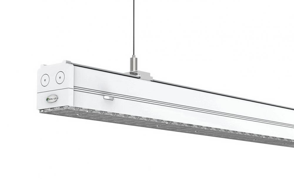 Linear trunking led lights with white housing 