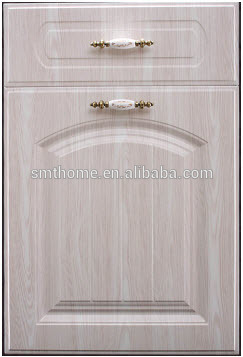 POPULAR CHEAP PVC WRAPPED KITCHEN CABINET DOOR