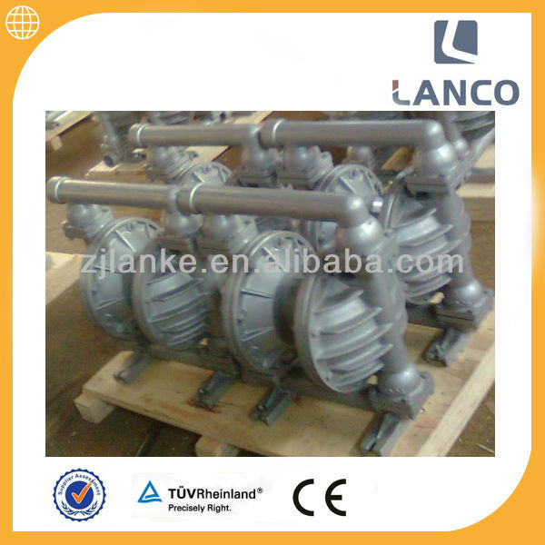stainless steel 316 material pneumatic double diaphragm pump with corrosion resistance