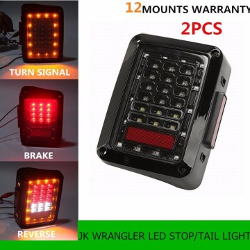 Jeep wrangler led tail light, rear lights, multifunctional led taillight for jeep car