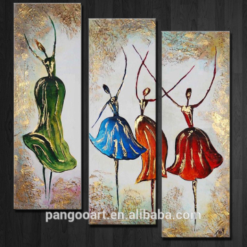 Canvas Wall Art Handmade Portrait Painting Artwork For Office Decoration