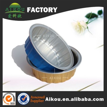 Ovenable tray aluminum foil kitchen food isothermal container