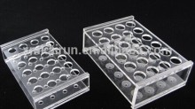 plastic specimen box/test tube rack