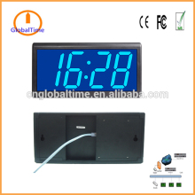 indoor highly accurate 4-digit Blue NTP synchronised ethernet wall clock