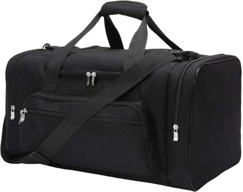 Sports Duffel Bag per Travel Gym Black