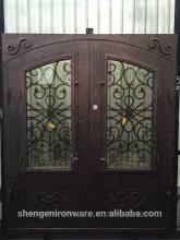 Popular wrought iron entry doors