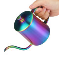 Rainbow Colorful Long Narrow Spout Coffee Pot