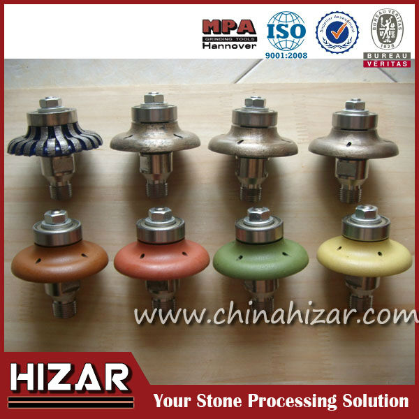 hand held grinder diamond router bit/profile wheel for granite,marble