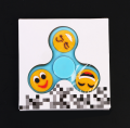 Emoji resplandor en la oscuridad Spinner mano