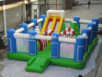 mobile kids inflatable amusement park / indoor amusement park