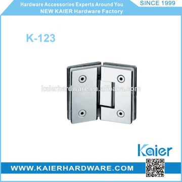 135 degrees double side shower door hinge /glass clamp k-103