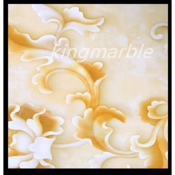 3D Marble Imitation PVC wall sheet for bathroom decoration