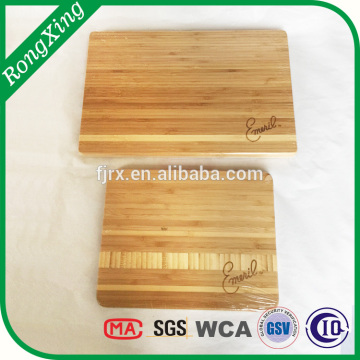 BAMBOO white stripe cutting board