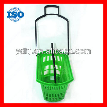 YD-49 Recycle Plastic Basket/Shopping Basket/Plastic Shopping Baskets For Supermarket