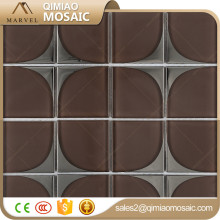 Star Patten Flower Pots For Sale Glass White Brick Mosaic