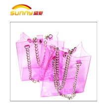 pvc fashional beach bag clear beach bag