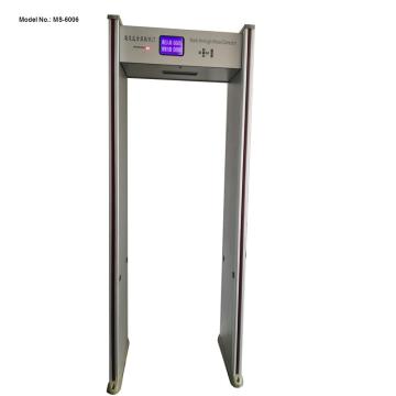 walk through metal detector security gate