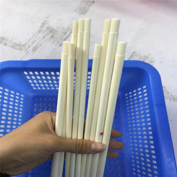 97% Alumina Ceramic Threaded Screw Insulator Rod
