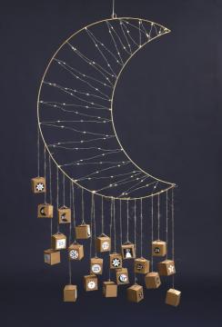 Advent Calendar Boxes light for Christmas Gift