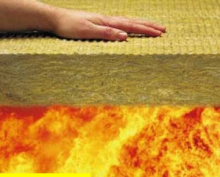 fireproof insulation rockwool wall panel for heat retaining material