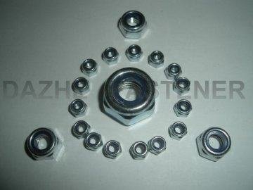 carbon steel nylon insert lock nuts DIN985/DIN982