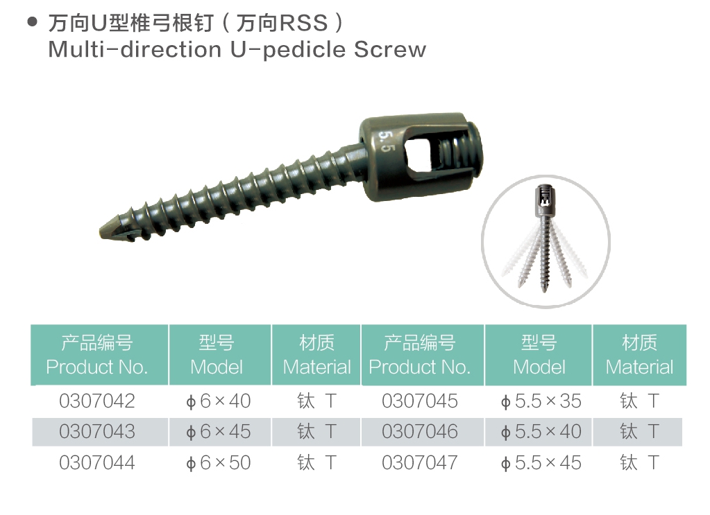 68 sekrup pedikel multi arah 68 multi direction u pedicle screw