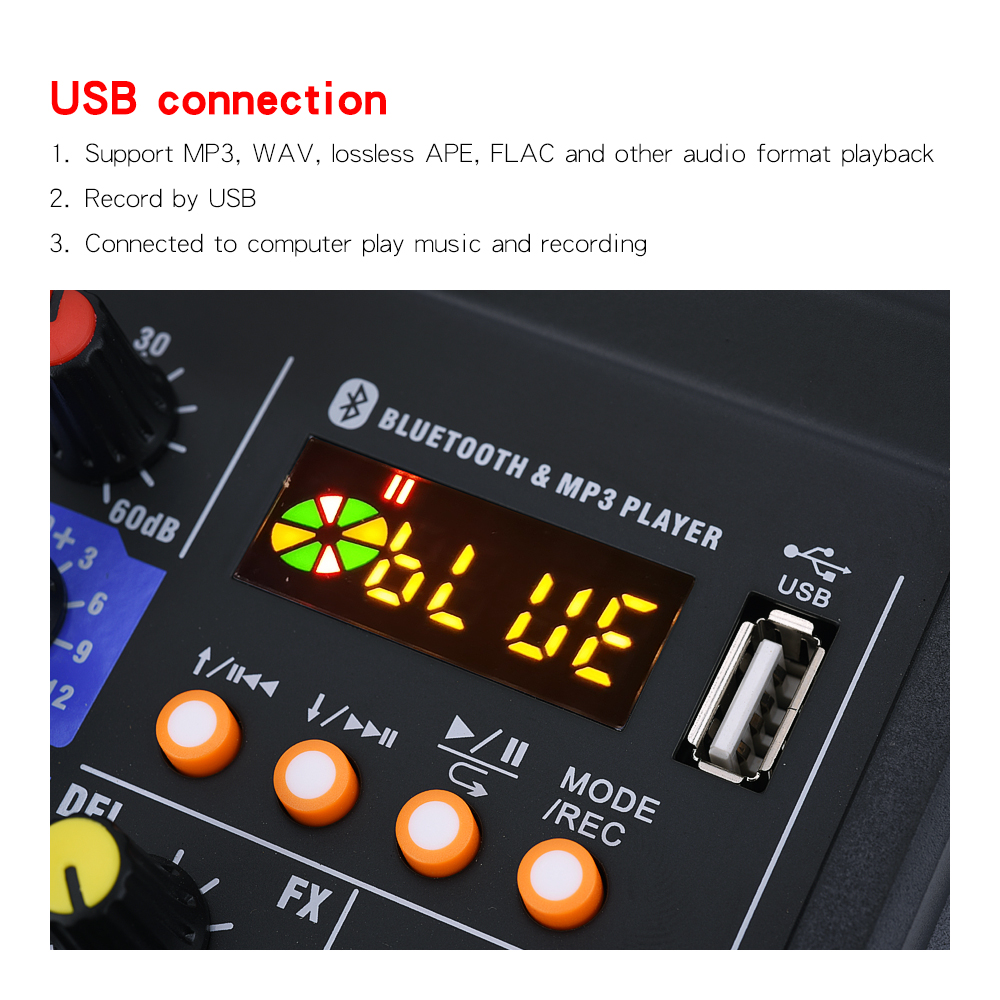 Wholesale Factory Price Mini Sound Mixer With Usb