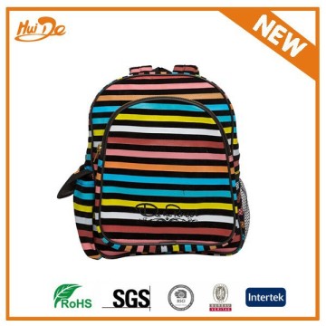 cute striped kid school bag