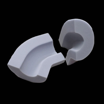 Sound absorbing low density melamine foam for aerospace industry