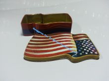 Painted Cartoon Tin Candy Containers , Tinplate Tea / Coffe / Cookie Case