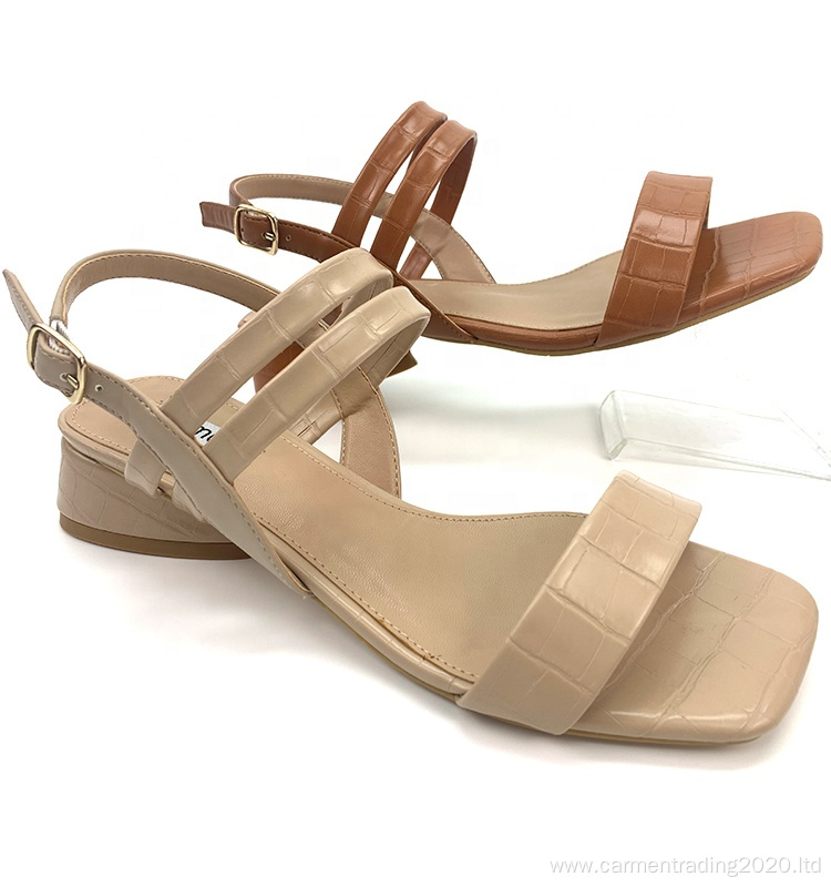 New line of women's sandals summer heels