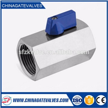 stainless 3/8 inch mini ball valve