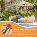 Outerlead 9.5 FT Pulley Lift Round Patio Umbrella