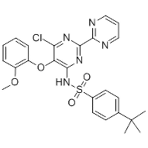 4-tert-butyl-N- (6-chloro-5- (2-méthoxyphénoxy) -2,2&#39;-bipyrimidin-4-yl) benzènesulfonamide CAS 150727-06-3