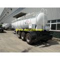 Lita 17000 3 Axles H2SO4 Trailers za Uwasilishaji